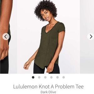 Lululemon Knot A Problem Tee